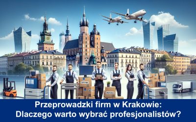 Przeprowadzki firm w Krakowie: Dlaczego warto wybrać profesjonalistów?