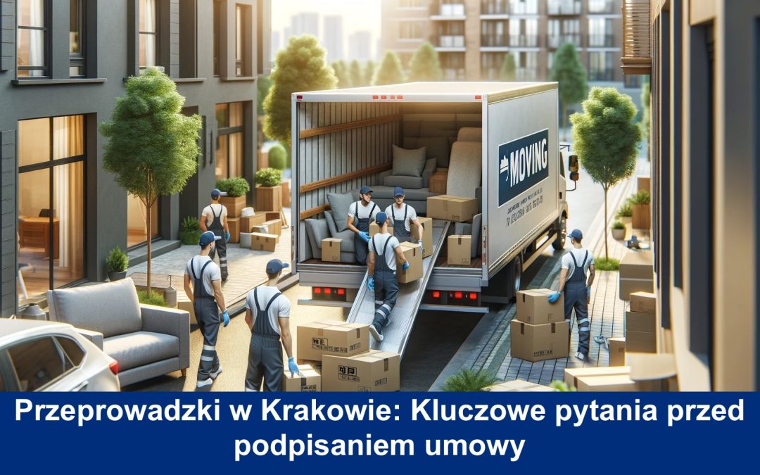 Przeprowadzki w Krakowie - Kluczowe pytania przed podpisaniem umowy