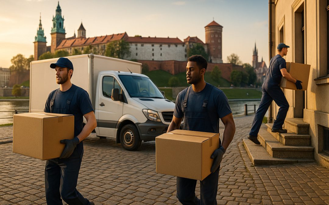 Ile kosztuje przeprowadzka w Krakowie w 2025? Przykłady z mieszkań 35_50_70 m²