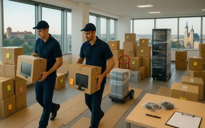 Przeprowadzka biura w Krakowie: harmonogram na 30, 14 i 3 dni