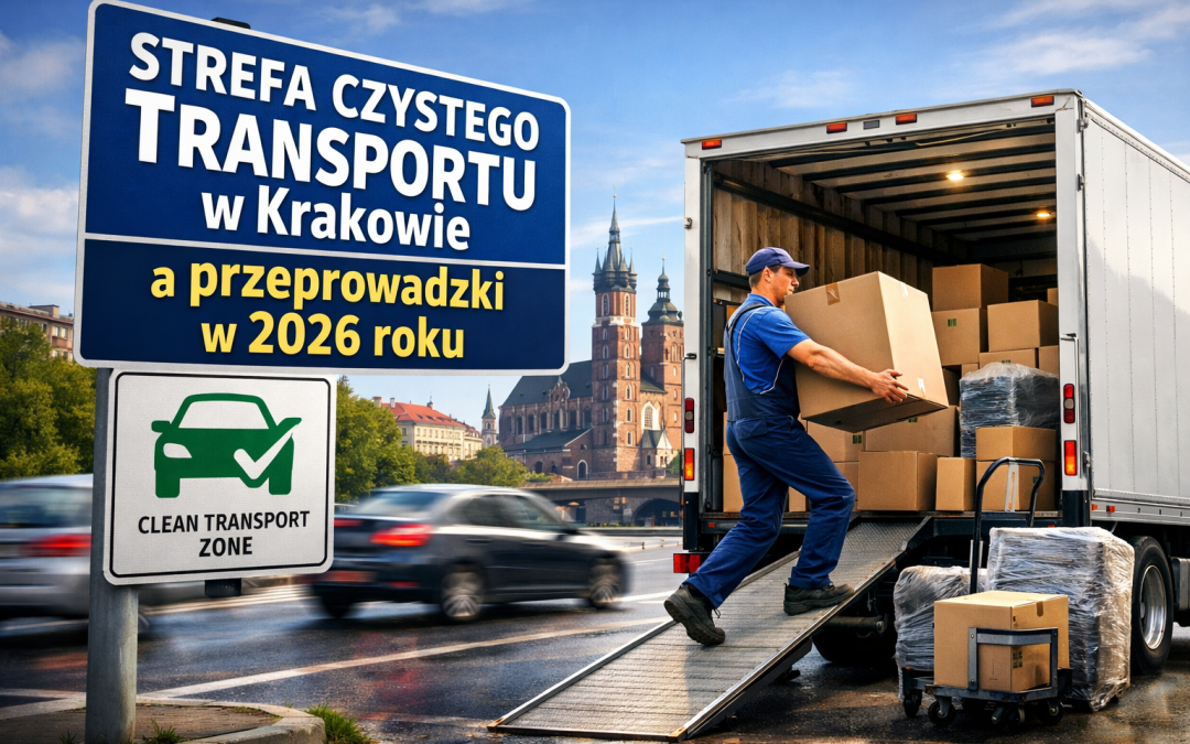 Strefa Czystego Transportu w Krakowie a przeprowadzki w 2026 roku – jak zorganizować legalny dojazd do centrum?